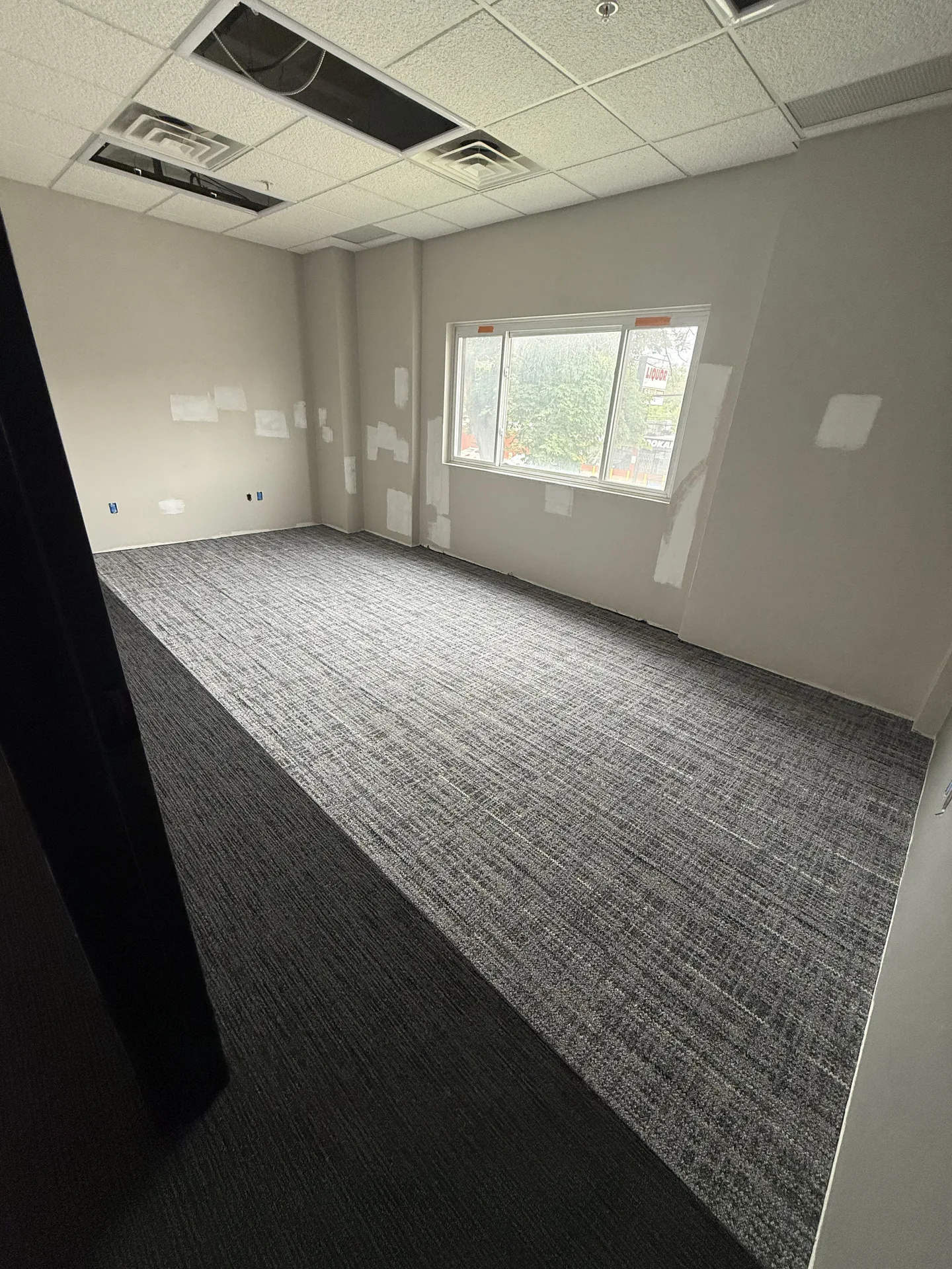 commercial flooring installed by BRC Flooring — office · carpet tile