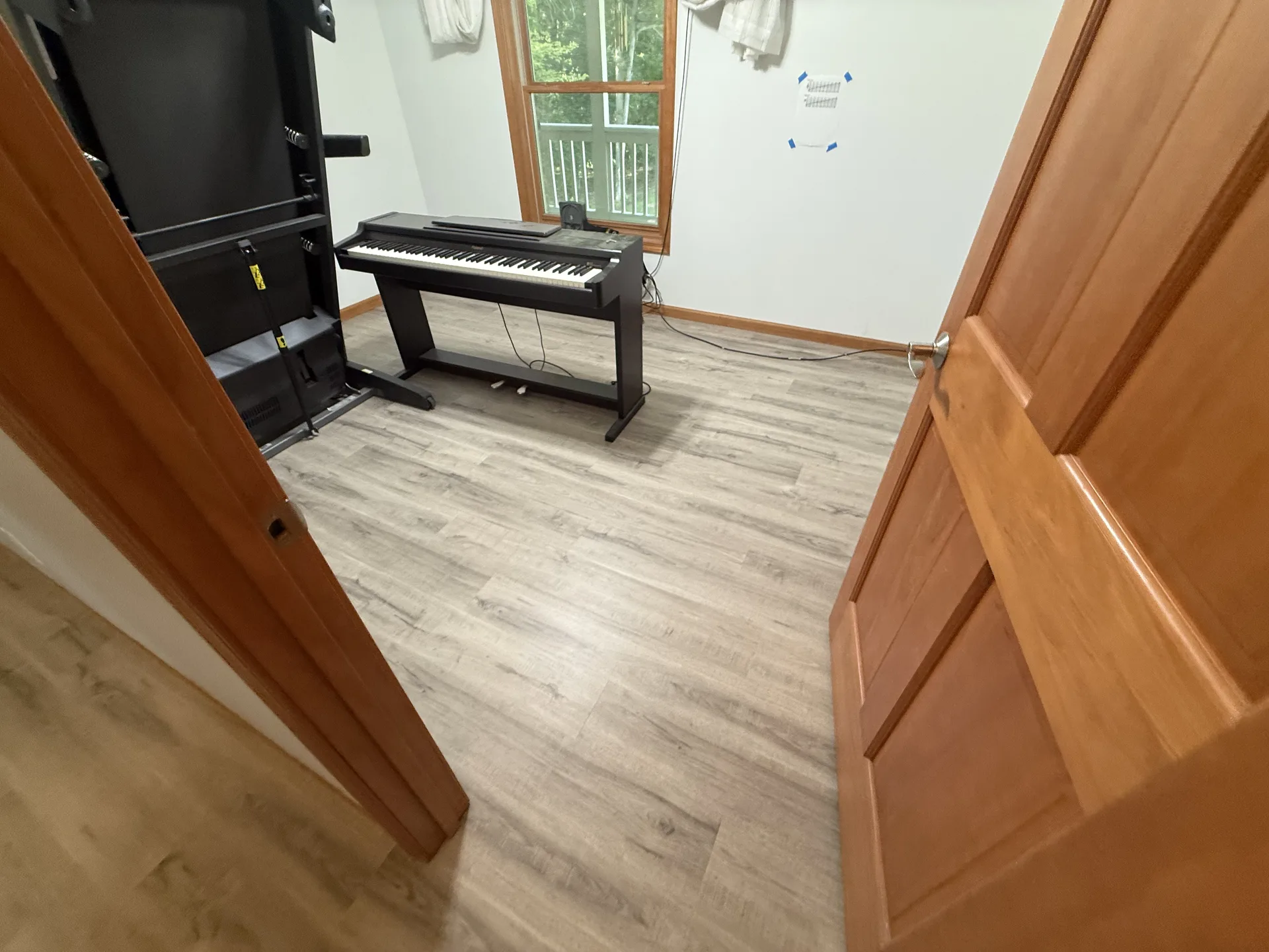laminate flooring installed by BRC Flooring — hallway