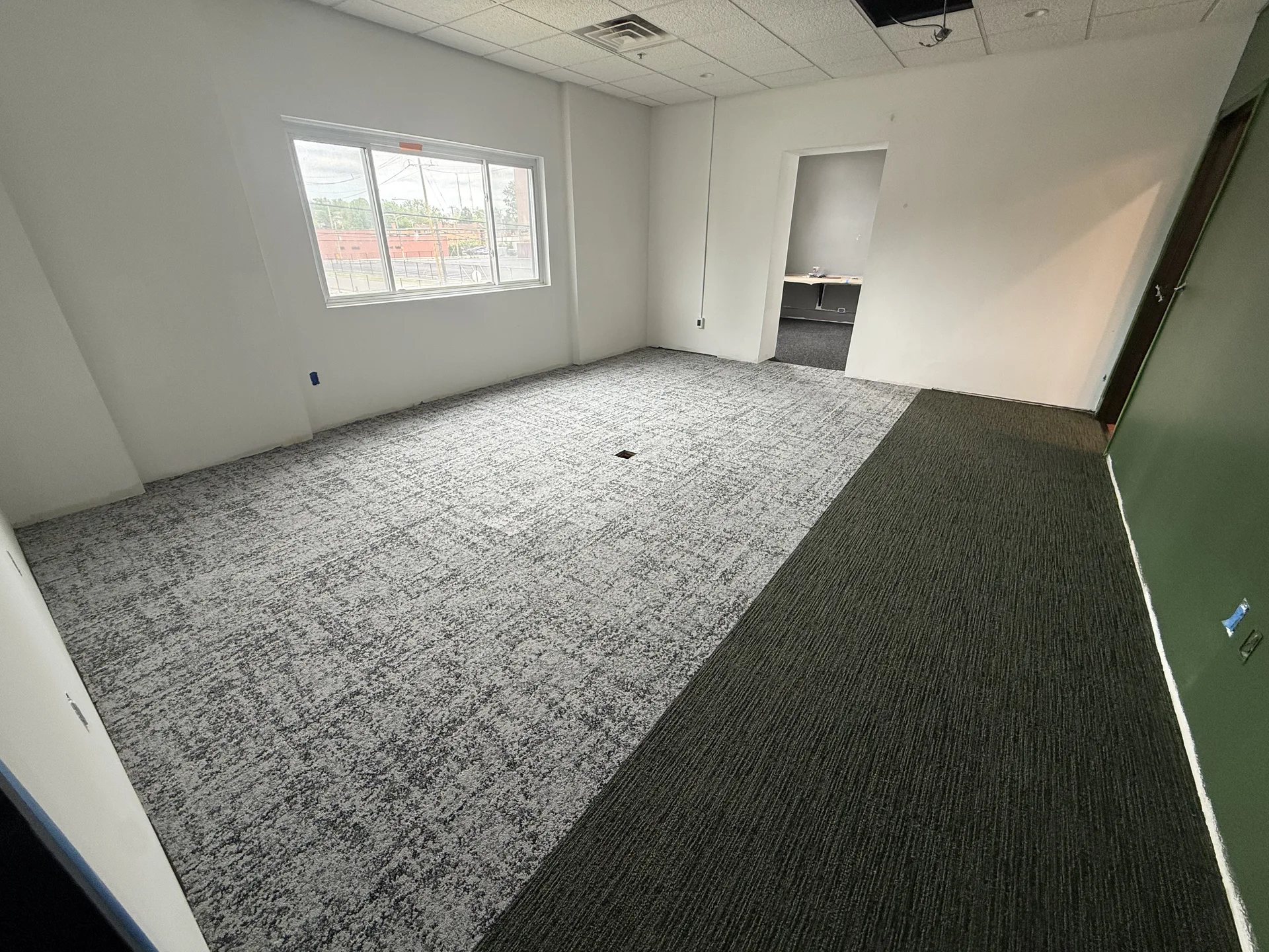 commercial flooring installed by BRC Flooring — office · carpet tile