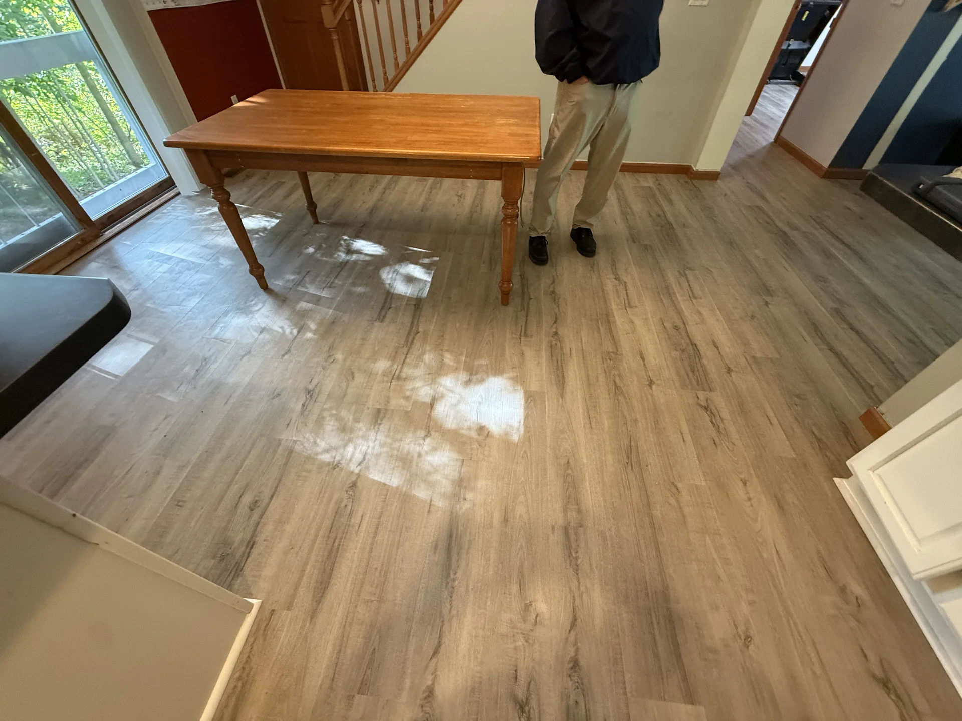 laminate flooring installed by BRC Flooring — kitchen