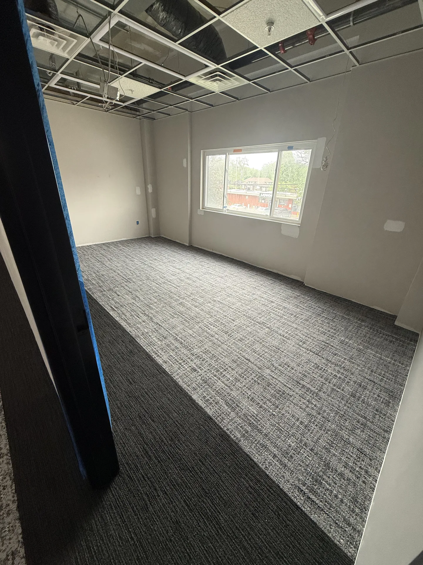 commercial flooring installed by BRC Flooring — office · carpet tile