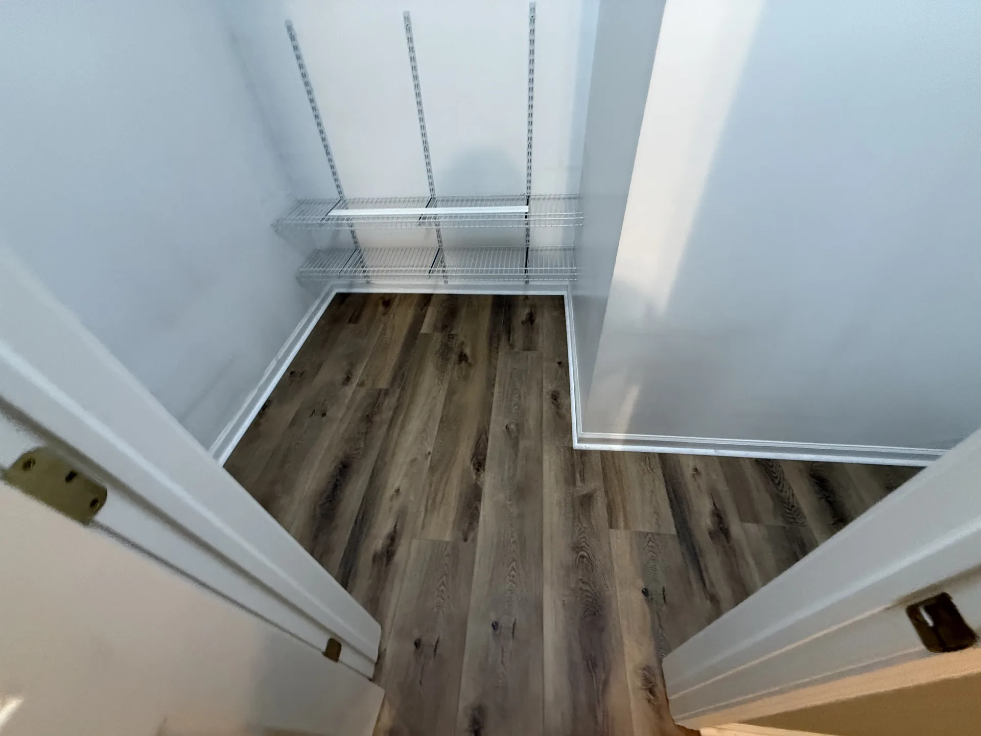 laminate flooring installed by BRC Flooring — closet