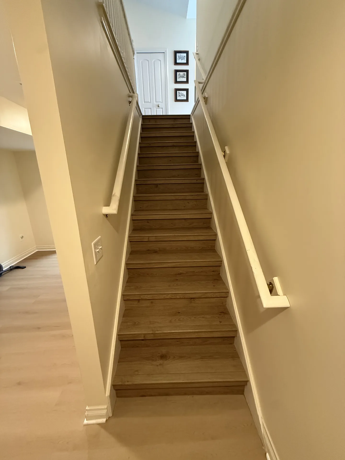 carpet flooring installed by BRC Flooring — staircase