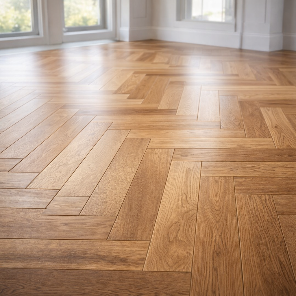 Hardwood floor installation